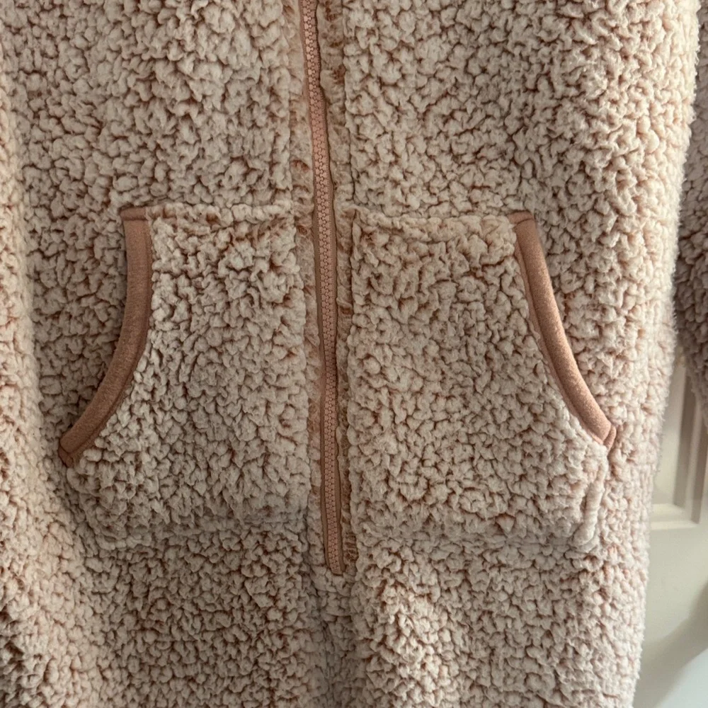 Cozy Pink Sherpa Hoodie - Picture 9 of 9